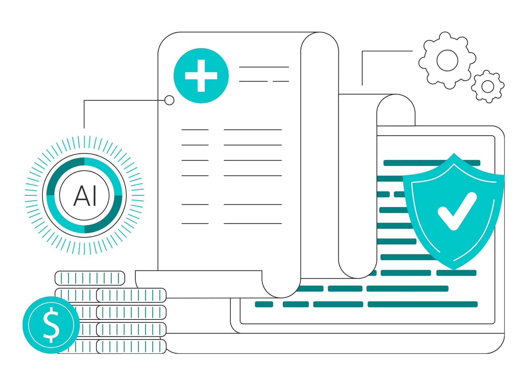 Billing & Coding CPT, HCPCS, ICD-10 medical billing service in Texas USA with AI technology by MediPro Billing