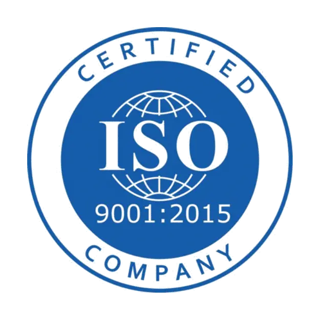 ISO 9001:2015 certified logo representing MediPro Billing’s quality management and compliance in medical billing services in the USA